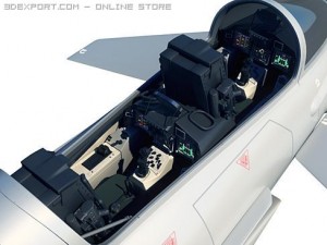 eurofighter typhoon 3D 모델