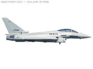 eurofighter typhoon 3D Model