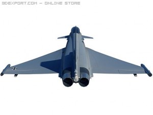 eurofighter typhoon 3D 모델