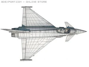 eurofighter typhoon 3D Model