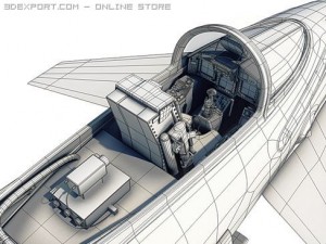 eurofighter typhoon 3D 모델
