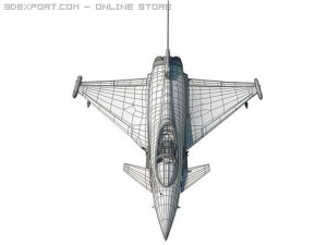 eurofighter typhoon 3D 모델