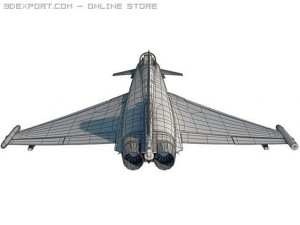 eurofighter typhoon 3D 모델
