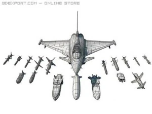 eurofighter typhoon 3D Model