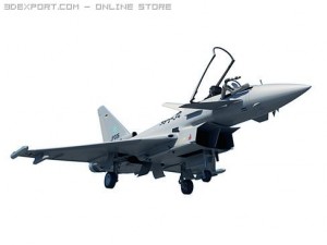 eurofighter typhoon 3D 모델