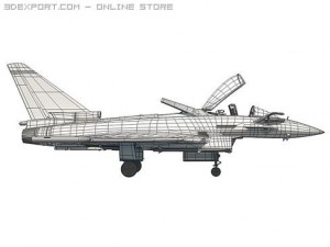 eurofighter typhoon 3D 모델