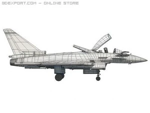 eurofighter typhoon 3D Model