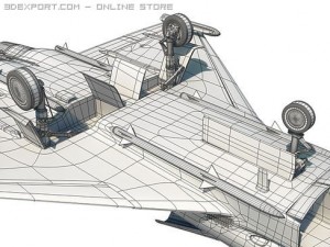 eurofighter typhoon 3D 모델