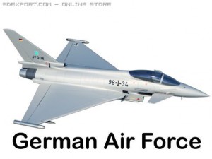 eurofighter typhoon 3D 모델