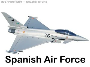 eurofighter typhoon 3D Model