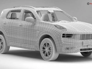 lynk co 01 2018 3D Model