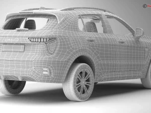 lynk co 01 2018 3D Model
