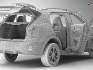 lynk co 01 2018 3D Model