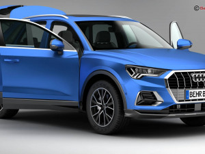 audi q3 2019 3D Model