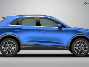 audi q3 2019 3D Model