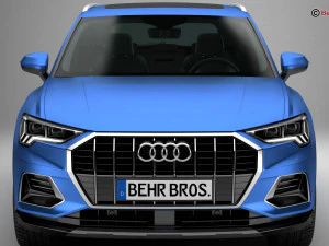 audi q3 2019 3D Model