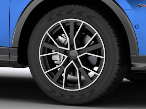 audi q3 2019 3D Model