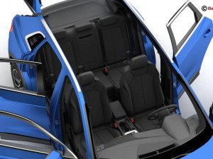 audi q3 2019 3D Model