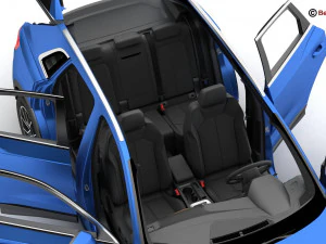 audi q3 2019 3D Model