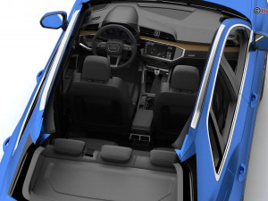 audi q3 2019 3D Model