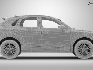 audi q3 2019 3D Model