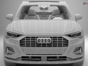 audi q3 2019 3D Model