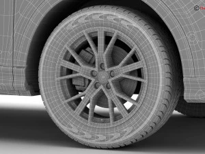 audi q3 2019 3D Model