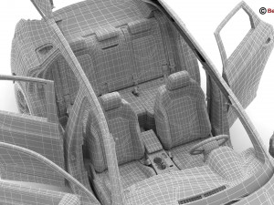 audi q3 2019 3D Model
