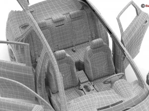 audi q3 2019 3D Model