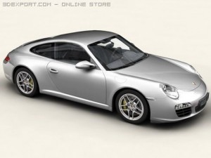porsche 911 carrera 4s 3D Model