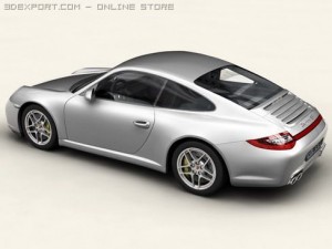 porsche 911 carrera 4s 3D 모델