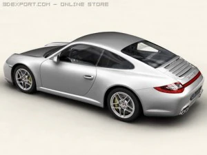 porsche 911 carrera 4s 3D Model