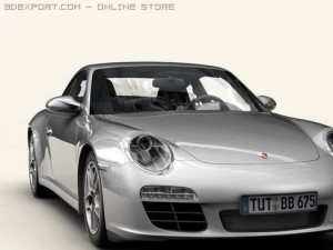 porsche 911 carrera 4s 3D 모델
