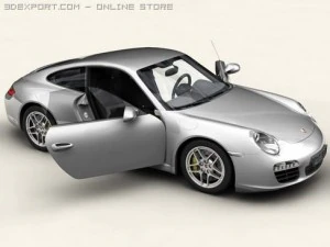 porsche 911 carrera 4s 3D Model
