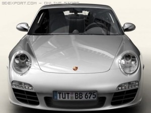 porsche 911 carrera 4s 3D 모델