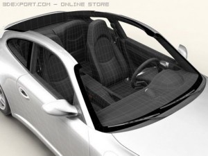 porsche 911 carrera 4s 3D 모델