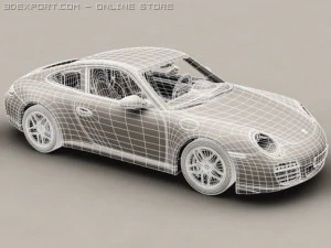 porsche 911 carrera 4s 3D Model