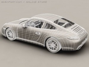 porsche 911 carrera 4s 3D 모델