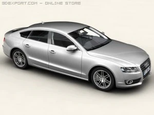 audi a5 sportback 3D Model