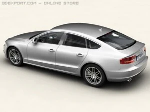 audi a5 esportivo Modelo 3D