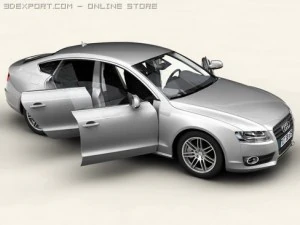 audi a5 esportivo Modelo 3D