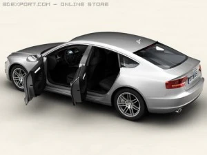 audi a5 esportivo Modelo 3D