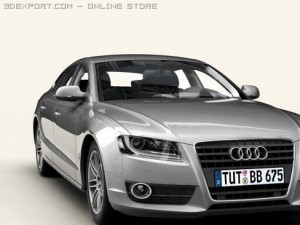 audi a5 sportback 3D Модель