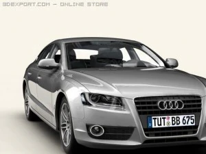 audi a5 esportivo Modelo 3D