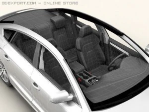 audi a5 esportivo Modelo 3D