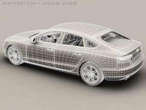audi a5 sportback 3D Модель