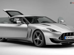 generic sport coupe 3D Model