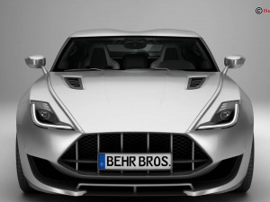 generic sport coupe Modelo 3D