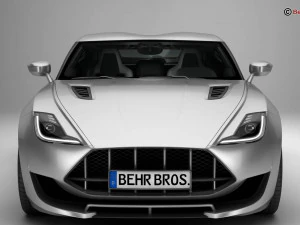 generic sport coupe 3D Model