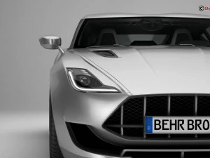 generic sport coupe 3D Model